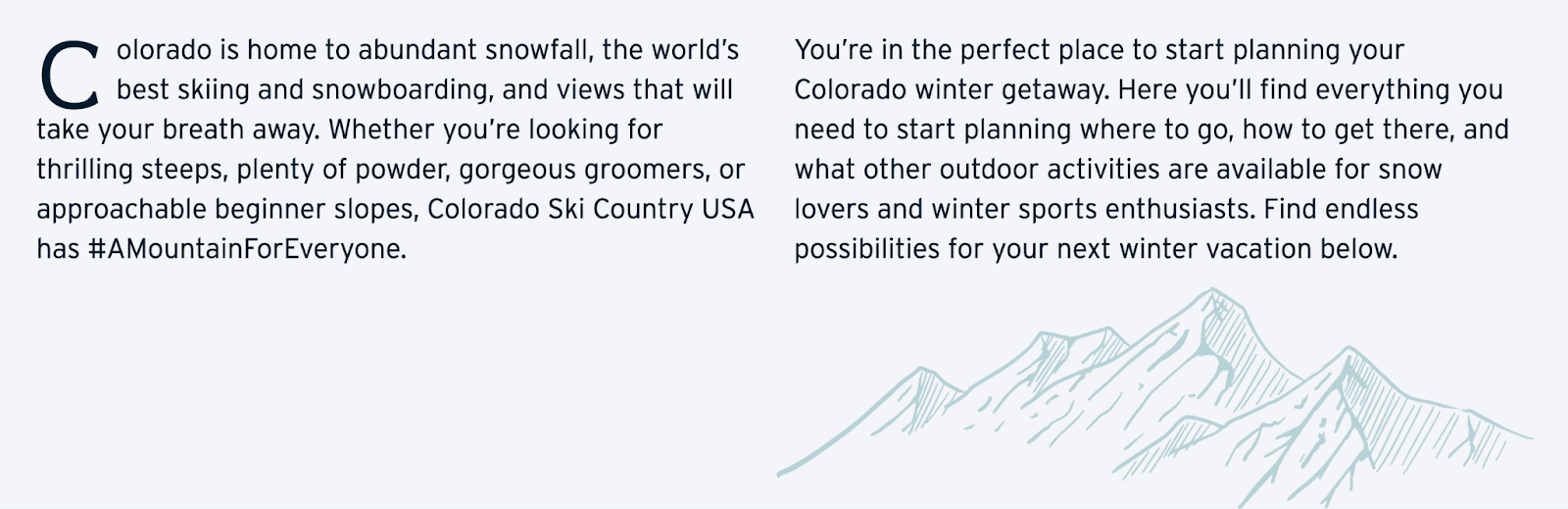 Colorado Ski Resorts